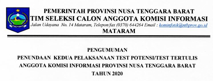 Provinsi Ntb News